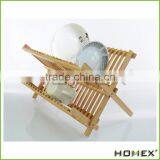 Kitchen Bamboo Drying Dish Rack Wooden Plate Rack/Homex_Factory thumbnail-2