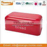 Custom Metal Enamel Bread Bin / Pink Bread Box thumbnail-6