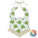 Wholesale Print Tassel Cheap Baby Bandana Bibs 100% Organic Cotton Baby Bibs thumbnail-5