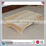 Hot Sell Handmade Colorful Painted Green Wooden Child's Stool thumbnail-3