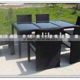 AY1217 Rattan Dining Set Patio Furniture thumbnail-1