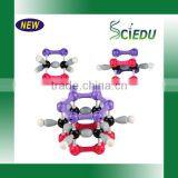 Student Chemistry Learning Molecular Model