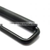 Rectangle W/Black Roller in 1.5" X 3/8" , Rectangle Metal Loop W/Roller, Metal Loop With Roller thumbnail-5
