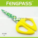 S2-1446 6 Inch Plastic Handle With 2CR13 Stainless Steel and Color Coating Student Scissors thumbnail-1