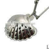 Shell Design Stainless Steel Tea Strainer thumbnail-3