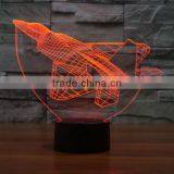 Touch Switch LED Light Home Decor Boys Gift 3D Vision Night Lamp thumbnail-4