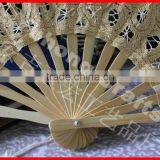 High Quality Handmande Heart Pattern Lace Fan thumbnail-3