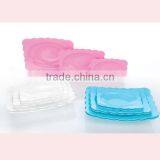 6Pcs Plastic Dinner Plate Food Dish Disposable thumbnail-1