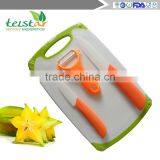 Manufacturers Selling 3 Sets Ceramic Knife With Plastic Cutting Board Combination Suit thumbnail-3
