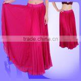 Hot Sale Stelisy Dark Blue Color Pleated Skirt Dance Plwated Skirt thumbnail-2