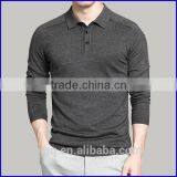 New Design Cheap Long Sleeve Polo Shirts for Men Polo Blank Wholesale Mens Polo T-shirt thumbnail-1