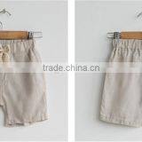 Newest Kids Boy LINEN Shorts Korean Version of Casual Pants thumbnail-1