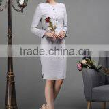 Fashion Ladies Skirt Suits Custom Women Suit WM36 thumbnail-2