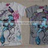 Girls Printed T-shirt, Full Body Fashionable Printed Tops thumbnail-1