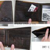 Fashion China Factory Men Cowhide Skin Real Leather Designer Wallet thumbnail-1