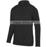 Youth Wicking Fleece Pullover Zip Pullover Style Open Bottom Custom Fit 65% Cotton 35% Polyester CVC Fleece Sweaters thumbnail-5