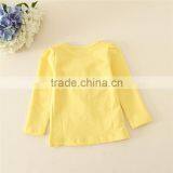 Retail/ Wholesale Baby Girls Candy Undershirt and Solid Yellow T-shirt 1 Piece,christmas Outfits for Kids thumbnail-3