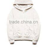 Latest Design Custom Blank Girls Kids Zipper Pocket Hoodies Wholesale China Supplier thumbnail-3