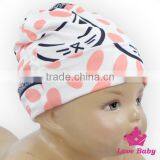 Wholesale Lovely St. Patrick's Item Green Cap Pattern Printed Organic Cotton Baby Beanie Hat thumbnail-3