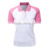 New Design Ladies Cool Dry Bulk 100% Microfiber Polyester Uniform Polo Shirt thumbnail-2