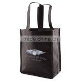 Standard Non-Woven Tote Bag - Features Stitched Seams, Side and Bottom Gussets, 14" Reinforced Handles and Comes With Your Logo. thumbnail-4