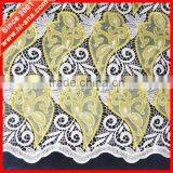 Cord Guipure Lace Fabric Wholesale,african Lace Fabrics,chemical Lace Embroidery Fabric thumbnail-4