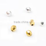 Wholesale Cut Gold & Silver Plating Beads