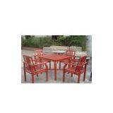 Wooden Table Set thumbnail-1