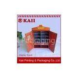 OEM Red Art Paper, Offset Paper Cardboard Display Stand / Racks For Products Promotion