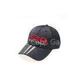 3D Embroidered Vintage Baseball Caps For Women, Custom Fashion Gery Sports Caps Hats With 5 Panel thumbnail-1