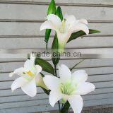 5 in One 3flower 2bud Lovely Decorative Artificial Lilies PU Flower thumbnail-4