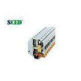 25.0mm , AWG 2 - 4 / 0 , Din Rail Terminal Blocks With Right Angle Wire Inlet