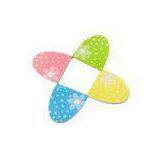 Pink, Blue, Yellow, Green Hat-shaped With Flower Image Personalised Notepad / Memo Pad