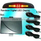 Rainbow LED Display Car Back Sensor Parking