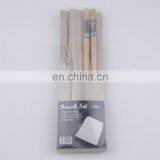18-Piece Long Handle Bristle Hair Artist Painting Brush Set In PVC Box thumbnail-6