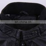 Fashion Diamond Quilted Mens Spring Handsome Biker Leather Jacket thumbnail-4