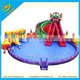 Commercial Inflatable Giant Water Park With Water Slide and Pool, Water Sports Games Price thumbnail-2