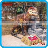 Amusement park coin ride kids animatronic dinosaur model