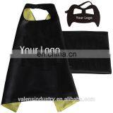 Factory Price Custom Logo and Design Double Layer Satin Superhero Capes and Mask Superhero Costume for Kids Boys and Girls thumbnail-2