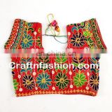 Ready made Wedding wear Blouse- Antique kutch rabari banjara gypsy Blouse- Tribe traditional hand emb blouse