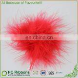 Artificial Colorful Feathers With Felt Circle thumbnail-2