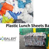 Plastic Lunch Sheets Baler Machine