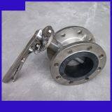 PN16 Pressure Standard SS316 Butterfly Valve DN100 With SS304 Lever thumbnail-3