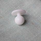 Plastic Chef Buttons，Sale Plastic Chef Buttons, China Whit Plastic Chef Buttons, Chef Buttons Supplier，Plastic Chef Stud Button thumbnail-3