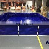 1000L Collapsible Flexible and Foldable PVC Tarpaulin Fish Farming Tank thumbnail-6