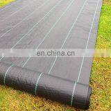 Anti uv plastic agricultural woven pp weed control mat