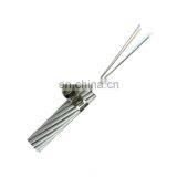 8 Core G652 Single Mode OPGW Fiber Optic Cable,overhead Ground Wire for Aerial