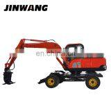 Engineering Used 8 Ton Wheel Excavator Excavator for Sale in Dubai thumbnail-4