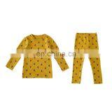 4050 Winter Baby Girl and Boy Cartoon Warm 2 Piece Sleeper Pajamas thumbnail-1