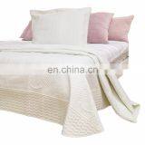 All Weather Embossed Detail Washable Quilt 106" L x 70" W and 1 Pillowcase 20x28 Inch Bedding Set thumbnail-1